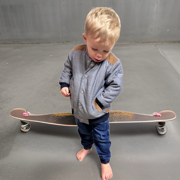 Koala Boys 3 piece Set Coat Denim Pants and Long Sleeve T shirt NWT - Picture 2 of 6